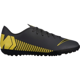 Nike Mercurial Vapor X 12 Club Tf AH7386 070 jalkapallokengät monivärinen harmaa