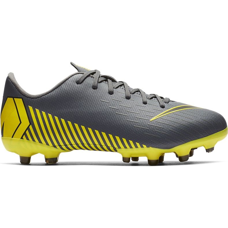 Nike Mercurial Vapor 12 Academy Mg Jr AH7347 070 jalkapallokengät monivärinen harmaa