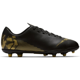 Nike Mercurial Vapor 12 Club Mg Jr AH7350 077 jalkapallokengät monivärinen musta