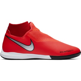 Nike Phantom Vsn Academy Df Ic AO3267 600 jalkapallokengät monivärinen punainen
