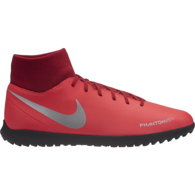 Nike Phantom Vsn Club Df Tf AO3273 600 jalkapallokengät monivärinen punainen