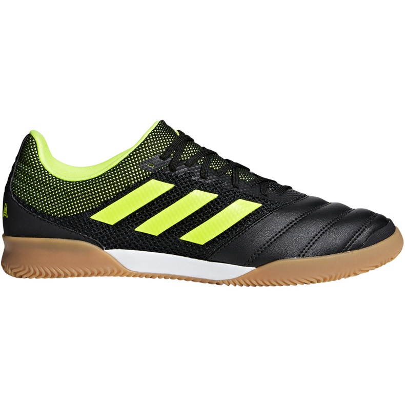 Adidas Copa 19.3 In Sala jalkapallokengät musta keltainen BB8093