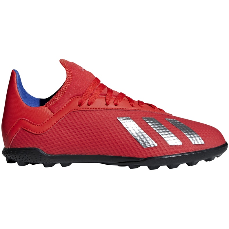 Adidas X 18.3 Tf Jr Punainen Jalkapallokengät BB9403 monivärinen