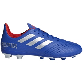 Jalkapallokengät adidas Predator 19.4 FxG Jr sininen CM8540 monivärinen