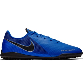 Nike Phantom Vsn Academy Tf AO3223 400 jalkapallokengät sininen sininen