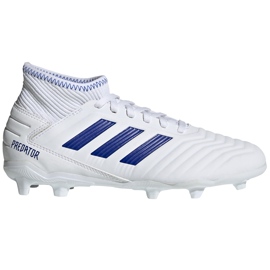 Adidas Predator 19.3 Fg Jr CM8535 jalkapallokengät monivärinen valkoinen