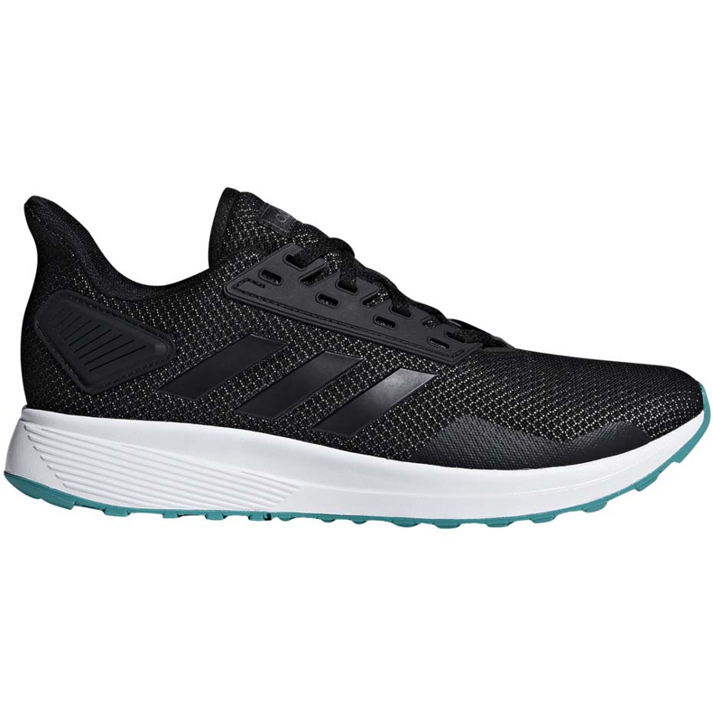 Mustat Adidas Duramo 9 miesten juoksukengät F34494