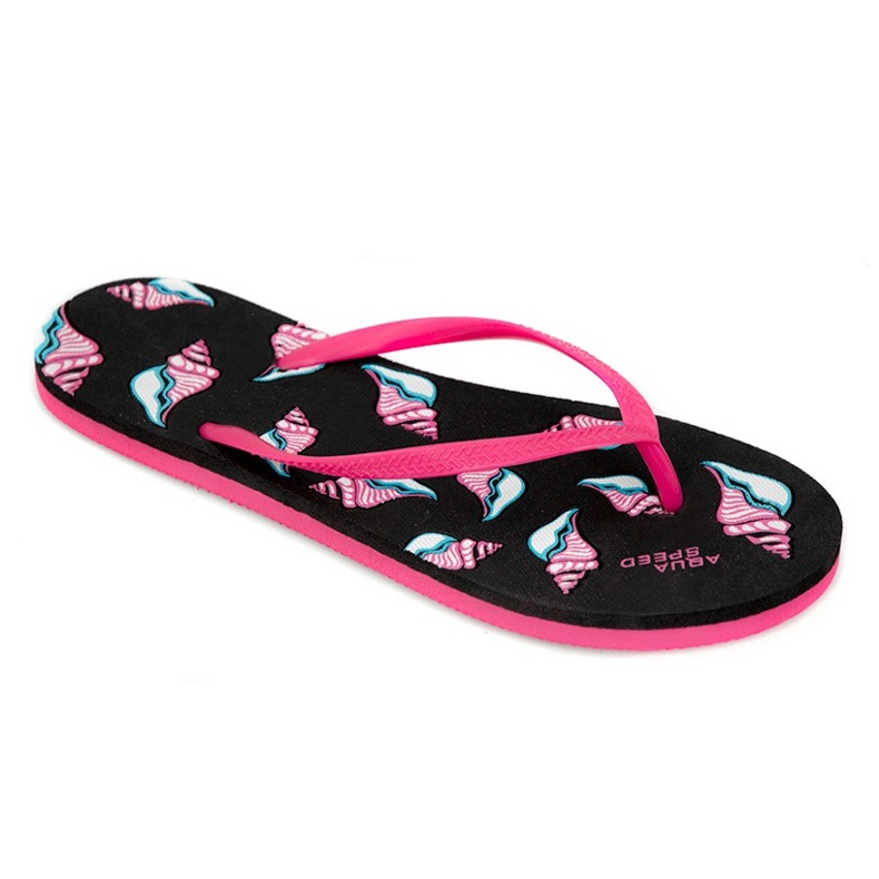 Aqua-Speed ​​Napoli -tossut ruskea vaaleanpunainen 07