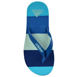 Adidas Eezay Striped BA8808 tohvelit laivastonsininen sininen