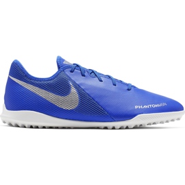 Nike Phantom Vsn Academy Tf AO3223 410 jalkapallokenkä sininen monivärinen