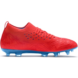 Puma Future 19.2 Netfit Fg Ag 105536 01 jalkapallokengät monivärinen punainen