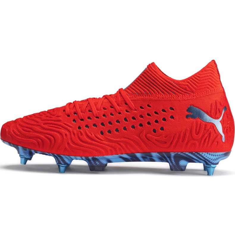 Puma Future 19.1 Netfit Mx Sg 105530 01 jalkapallokengät punainen