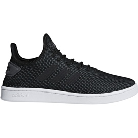Adidas Court Adapt harmaa-musta F36418 miesten kengät