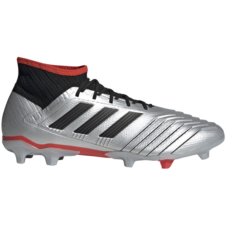Jalkapallokengät adidas Predator 19.2 Fg hopea F35601 harmaa harmaa