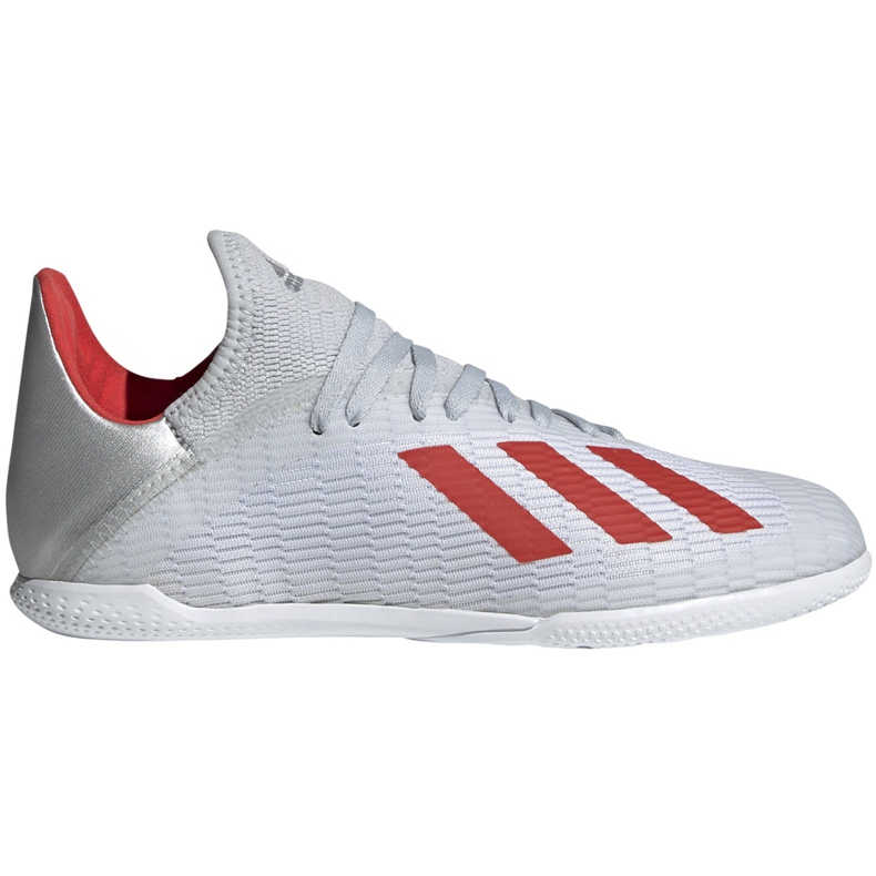 Jalkapallokengät adidas X 19.3 Jr. hopea F35355 monivärinen harmaa