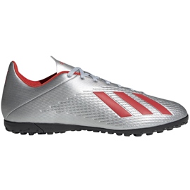 Jalkapallokengät adidas X 19.4 TF hopea F35344 monivärinen