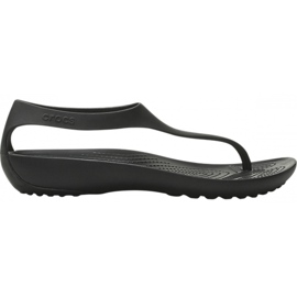 Crocs naisten sandaalit Serena Flip W musta 205468060