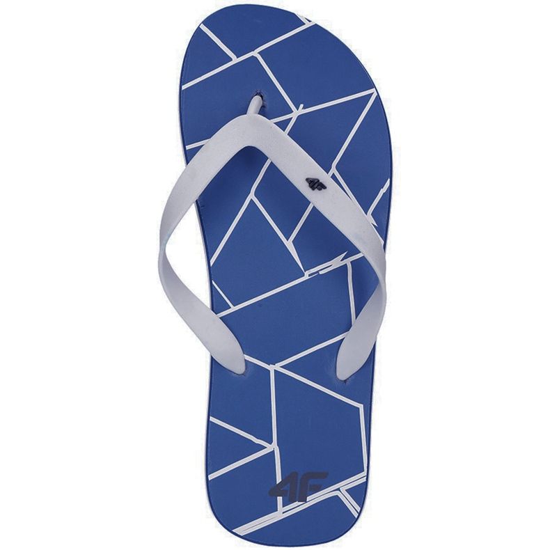 Miesten 4F koboltti H4L19 KLM001 36S tossut sininen harmaa