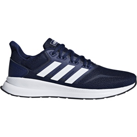 Adidas Runfalcon miesten kengät F36201 tummansininen