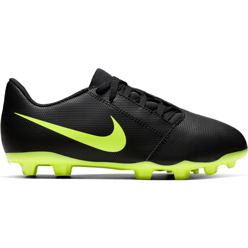 Nike Phantom Venom Club Fg Junior AO0396 007 jalkapallokengät musta musta