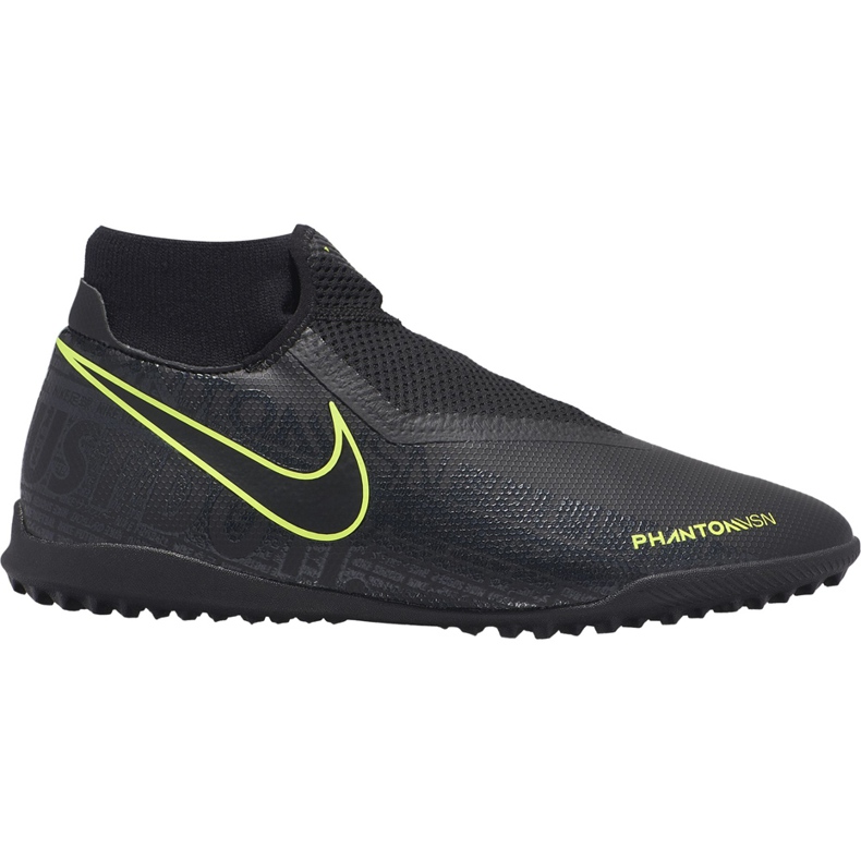 Nike Phantom Vsn Academy Df Tf AO3269 007 jalkapallokengät musta musta