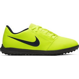 Nike Phantom Venom Club Tf Junior AO0400 717 jalkapallokenkä keltainen keltainen
