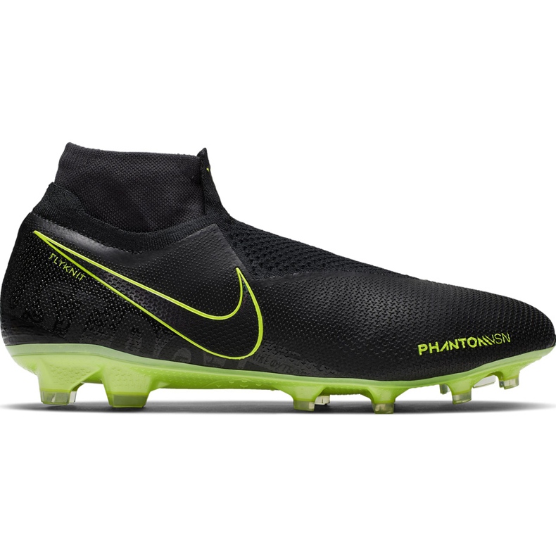 Nike Phantom Vsn Elite Df Fg AO3262 007 jalkapallokengät musta musta