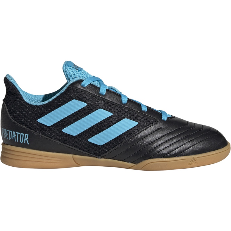 Adidas Predator 19.4 In Sala Junior -jalkapallokengät musta ja sininen G25830