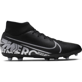Nike Mercurial Superfly 7 Club FG / MG AT7949 001 jalkapallokengät musta musta