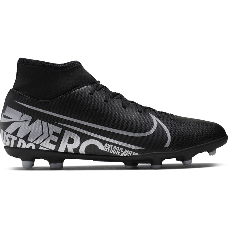Nike Mercurial Superfly 7 Club FG / MG AT7949 001 jalkapallokengät musta musta