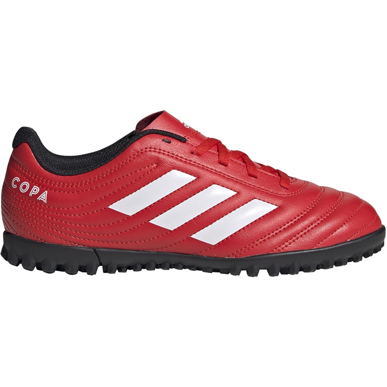Adidas Copa 20.4 Tf punainen Junior EF1925 jalkapallokengät
