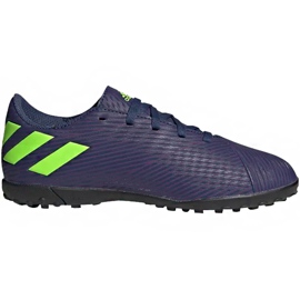 Adidas Nemeziz Messi 19.4 Tf Junior EF1818 jalkapallokengät tummansininen tummansininen
