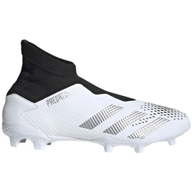 Adidas Predator 20.3 Ll Fg FW9198 jalkapallokengät valkoinen valkoinen