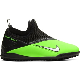 Nike Phantom Vsn 2 Academy Df Tf Junior CD4078 306 jalkapallokengät monivärinen vihreä