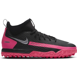 Nike Jr Phantom Gt Academy Df Tf CW6695006 jalkapallokengät musta musta