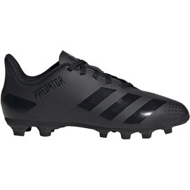Adidas Predator 20.4 FxG Jr EF1932 jalkapallokengät musta musta
