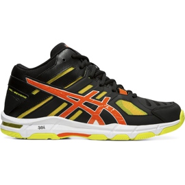 Miesten lentopallokengät Asics Gel Beyond 5 Mt musta, keltainen ja oranssi B600N 001