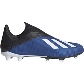 Adidas X 19.3 Ll Fg jalkapallokengät sininen-musta EG7178