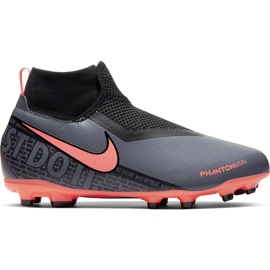 Nike Phantom Vsn Academy Df FG / MG Jr AO3287 080 jalkapallokengät monivärinen musta