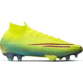 Nike Mercurial Superfly 7 Elite Mds Fg BQ5469 703 jalkapallokengät monivärinen keltainen