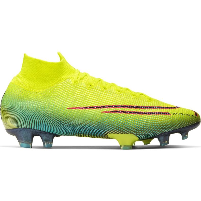 Nike Mercurial Superfly 7 Elite Mds Fg BQ5469 703 jalkapallokengät monivärinen keltainen