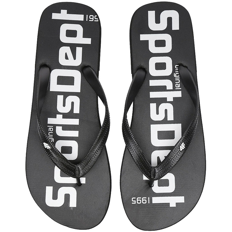 Miesten 4F tossut syvänmusta H4L20 KLM006 20S