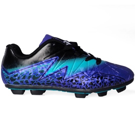 Atletico Fg jalkapallokengät lapsille violetti XT2094-S77053 sininen
