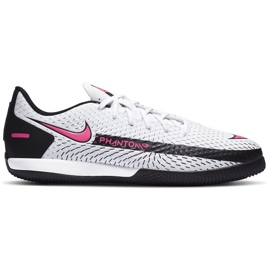 Nike Phantom Gt Academy Ic Junior CK8480 160 jalkapallokenkä valkoinen valkoinen