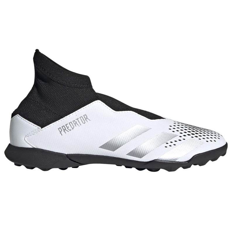 Adidas Predator 20.3 Ll Tf Junior FW9211 jalkapallokengät valkoinen valkoinen