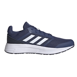 Miesten juoksukengät adidas Galaxy 5 laivastonsininen FW5705 tummansininen