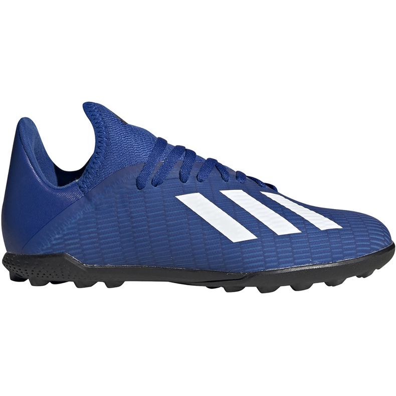 Adidas X 19.3 Tf Junior EG7172 jalkapallokengät sininen sininen