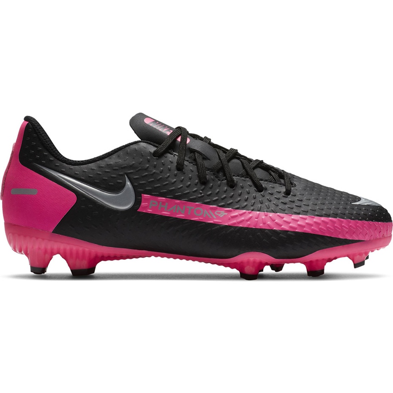 Nike Phantom Gt Academy FG / MG Junior CK8476 006 jalkapallokengät musta musta