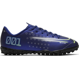 Nike Mercurial Vapor 13 Academy Mds Tf Junior CJ1178 401 jalkapallokengät tummansininen tummansininen