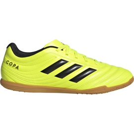 Adidas Copa 19.4 Jalkapallokengät keltainen F35487 musta